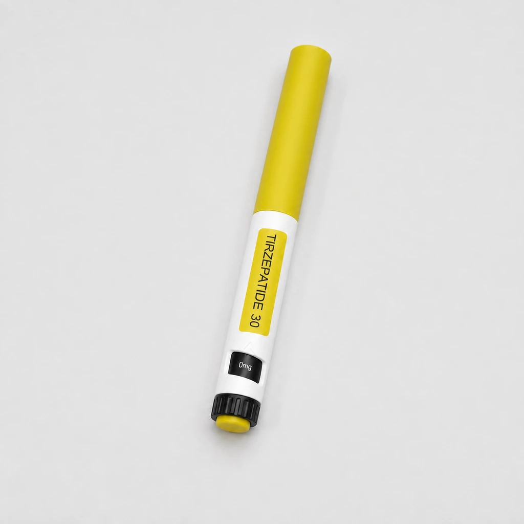 Tirzepatide: actual product photograph